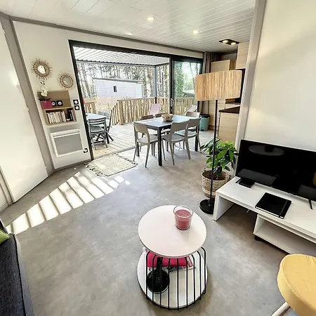 Chalet Standing Avec Piscine Chauffee, Proche Et Commerces, Equipe De Wifi - 6 Couchages. - Fr-1-361-513 Jullouville-les-Pins